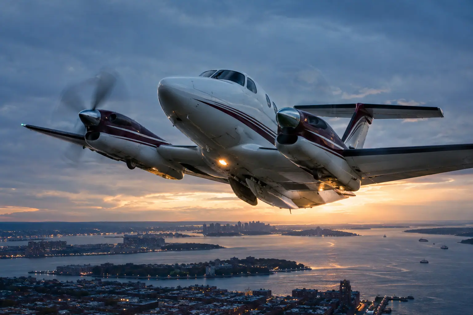 Private jet Boston to New York