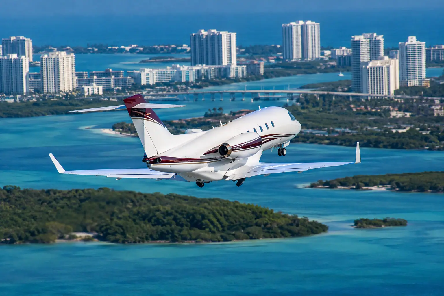 Private jet Miami to New York