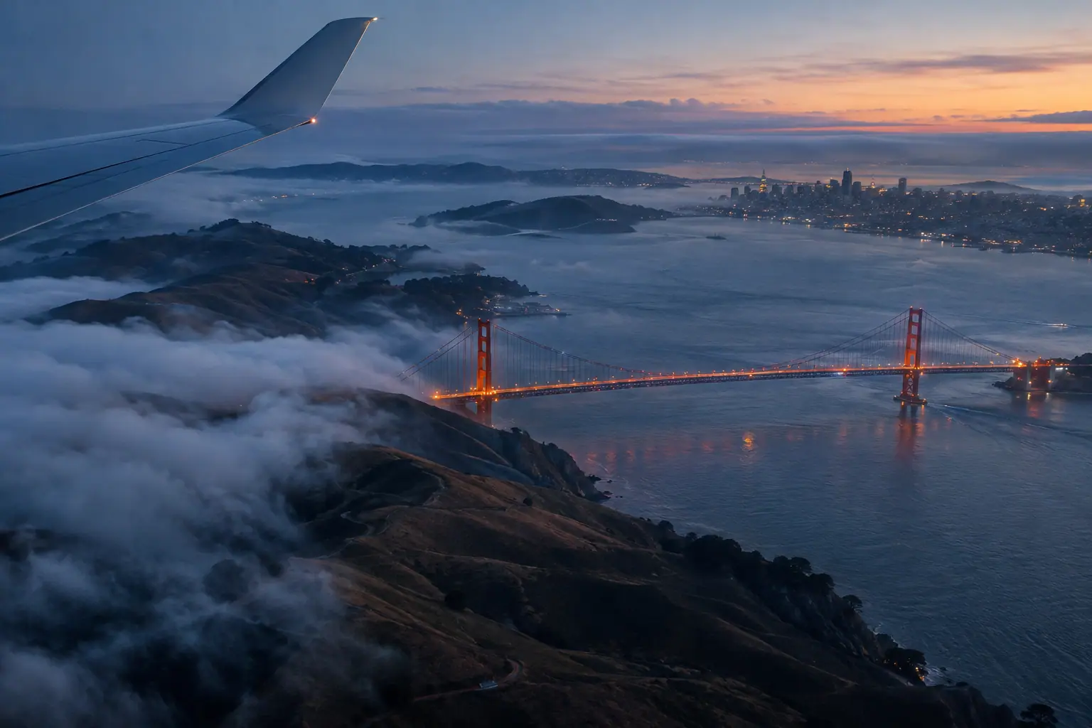San Francisco from the air