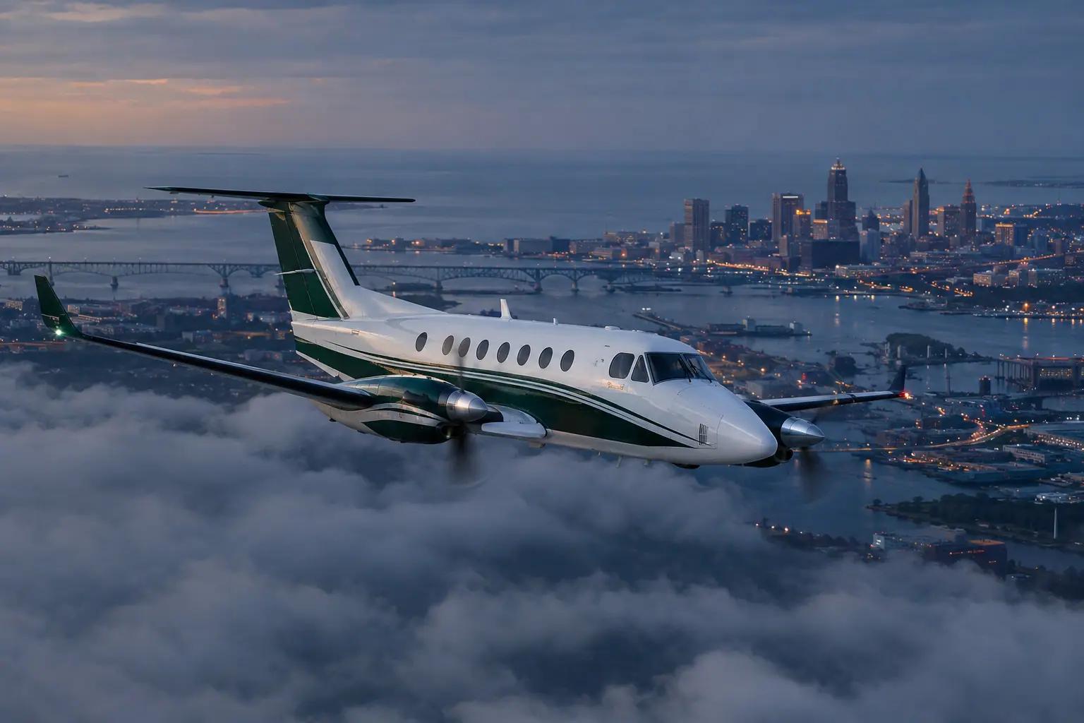 Private jet Cleveland to New York